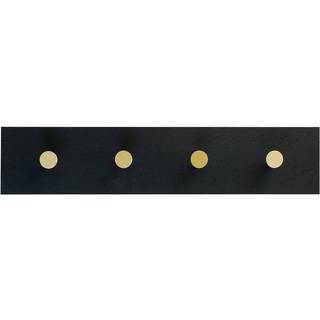 Moud Home OAK Egetræ Knagerække - 50 cm - Sort