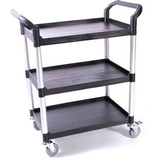 Rullebord i fiberplast - 3 hylder