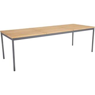Brafab, Nox Spisebord 90x240 cm Antracit/Teak Brafab