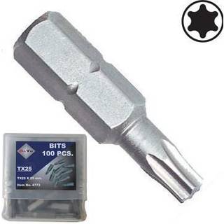 BATO Bits Torx 25mm. 100stk 1/4" - TX30
