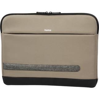 Hama Design Line Hylster til notebook 13.3 Genbrugt PET-polyester Beige