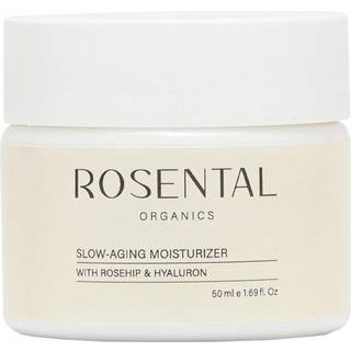 Rosental Organics Ansigtspleje Anti-Aging Slow-Aging Moisturizer with Rosehip & Hyaluron 50 ml (5.680,00 kr / 1 l) - 50 ml