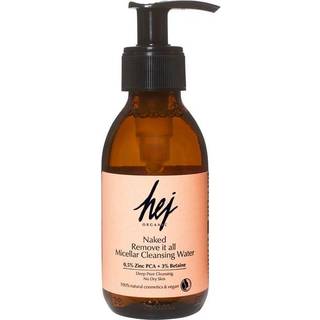 Hej Organic Ansigtspleje Tonic & ansigtsvand Naked Micellar Cleansing Water Remove it all 150 ml (315,00 kr / 1 l) - 150 ml