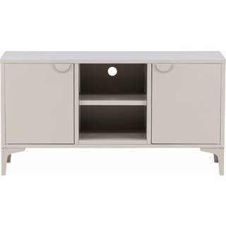 Piring Tv møbel 2 låger 1 hylde beige.