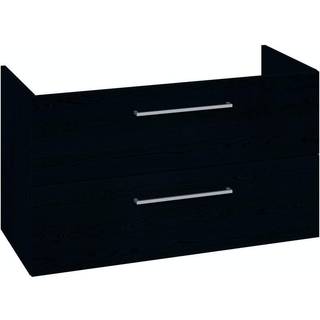 Dansani Mido underskab med skuffer 100 x 44 cm til Lotto XXL vask - Sort struktur