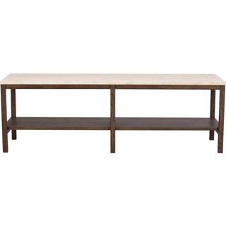 Rowico Home Orwel aflastningsbord Beige/brun 140 x 40 cm