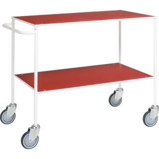 Kongamek Hvid/Hvid Serveringsvogn