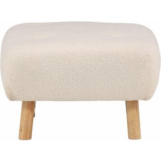 Venture Design Salina fodskammel Natur/hvid
