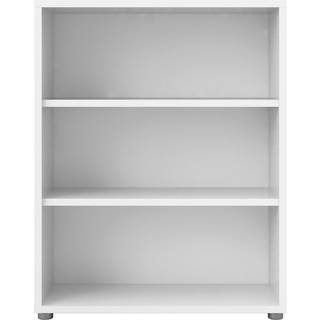 BudgetLine reol med 3 rum, hvid
