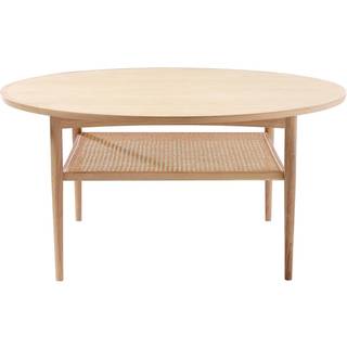 Aakjaer Furniture No.100 Coffee Table White Oil Oak/Natural Cane