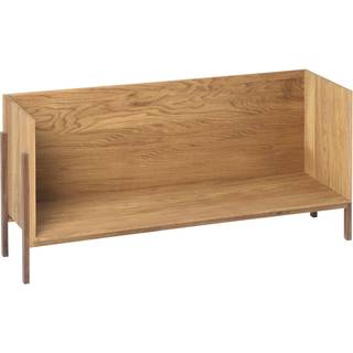 Kristina Dam Studio Stack hylde oak, add on, mørkt olieret beslag i valnød
