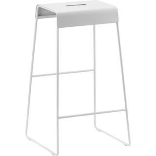 Zone Denmark A-stool Taburet 65 Cm - Barstole Stål Soft Grey - 24498