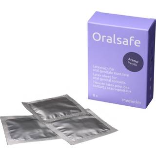 Medintim Oral Safe Slikkelapper Vanilje (8 stk)