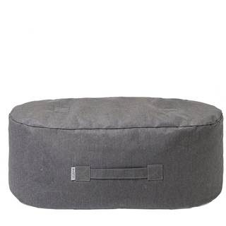 TRIMM Copenhagen Oblong Sunbrella Pouf Grey
