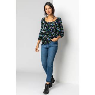 Roman Roman Blue Slim Leg Mom Jeans