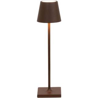 Zafferano Poldina mikro genopladelig lampe IP65 corten