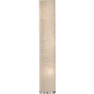 Thor gulvlampe, højde 110 cm, sandfarvet/nikkel