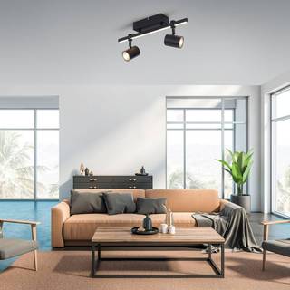 Paul Neuhaus LED-loftspot Barik, 40 cm, justerbar