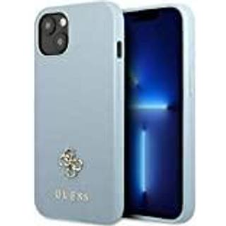 Guess Saffiano 4G cover til iPhone 13 mini - blå
