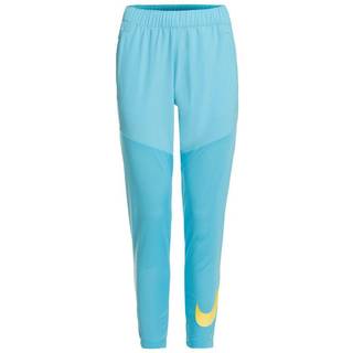 Nike Dri-Fit Swoosh Running Pants Women - Blue, Grey, Size S - blue