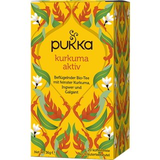Pukka Økologisk urtete Kurkuma Aktiv 1165.28 DKK/1 kg