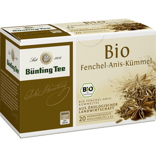 Bünting Tee Økologisk te med fennikel, anis og kommen 482.50 DKK/1 kg