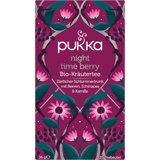 Pukka Økologisk urtete Night Time Berry, med bær, echinacea og kamille 1165.28 DKK/1 kg