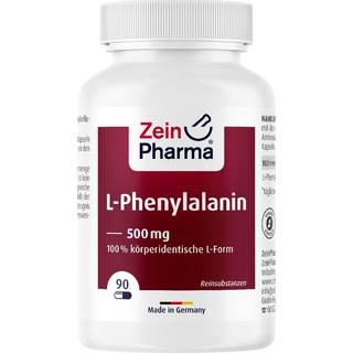 L-Phenylalanin, 500 mg - 90 kapsler