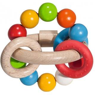 Eichhorn Baby Wooden Gripping Ring 3D