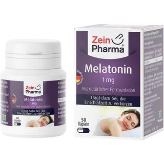 Melatonin, 1 mg - 50 kapsler
