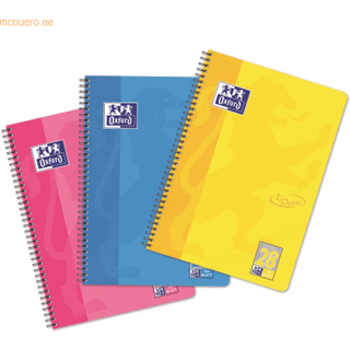 Oxford A4+ kollegieblok, 80 ark, 4 huller