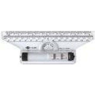 Alvin rullende parallel hersker 6 tommer model 306 Multipurpose Imperial og metrisk rullende lineal for studerendes kunstnere og designere ideell