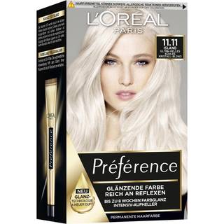 L’Oréal Paris Préférence Permanent lysning Le Blonding 11.11 Ultralys kølig krystalblond