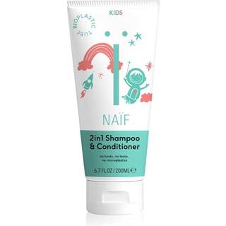 Naif Kids Shampoo & Conditioner Shampoo og balsam 2-i-1 til børn 200 ml - 200 ml