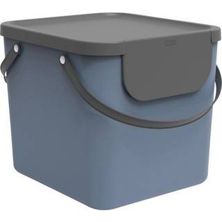 rotho Albula - recycling bin - 40 L - plastic - horizon blue