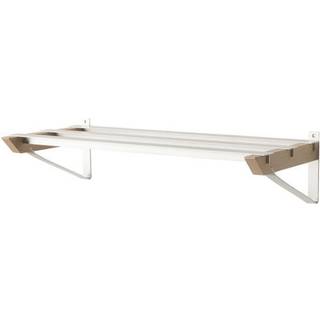 Hoigaard SR-2 skohylde, L68 cm, sæbebehandlet egetræ og alu