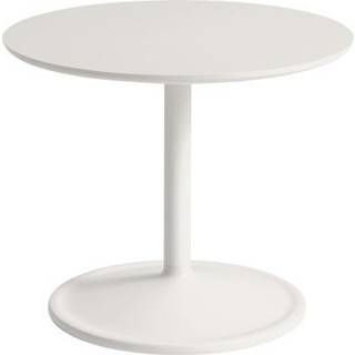 Muuto Soft Sidebord Off White Linoleum/Off White Ø48h: 40 cm