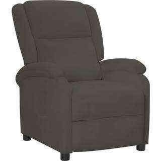lænestol velour mørkegrå