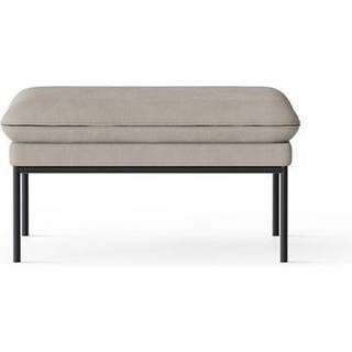 Ferm Living Turn Puf Sort Cotton Linen Natural