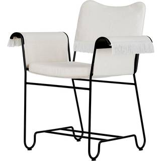 Gubi Tropique Spisebordsstol Med Frynser Sort/Leslie 06