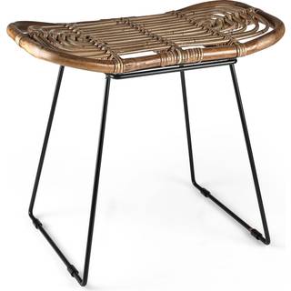 Sokna Skammel fra Villa Collection - Natur farve - Naturrattan