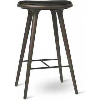 Barstol High Stool, Farve Sirka Grey Stained Beech, Højde 74 cm