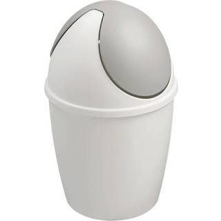 Affaldsspand med vippelåg 1,5 l, hvid