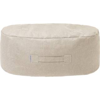 TRIMM Copenhagen Oblong Sunbrella Pouf Beige
