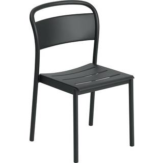 Muuto Linear Steel Spisebordsstol Sort