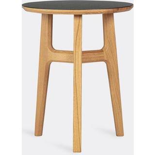 Magnus Olesen Tables And Consoles - 'Freya Coffee Table', black, tall in Black Oak / Linoleum