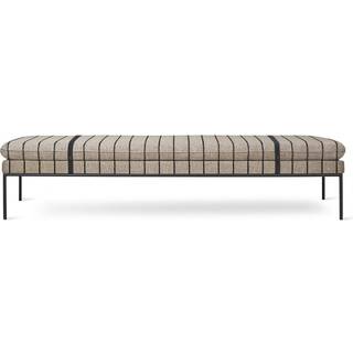Ferm Living Turn Pasadena Divan Sand/ 80x190 Cm - Daybeds & Chaiselonger Hør Sort - 1104263006