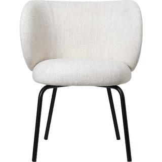 Ferm Living Rico Dining Stol Offwhite - Stole Bouclé Off-White - 1104266457