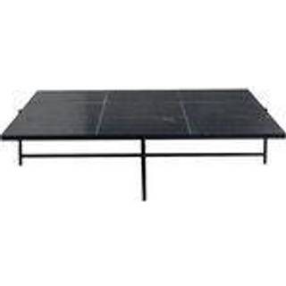 HANDVÄRK Furniture Coffee Table 140 Black Frame Black Marble