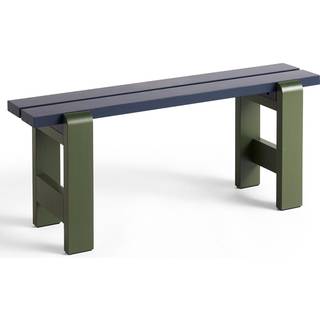 HAY Weekday Bench Duo - Steel Blue-Olive